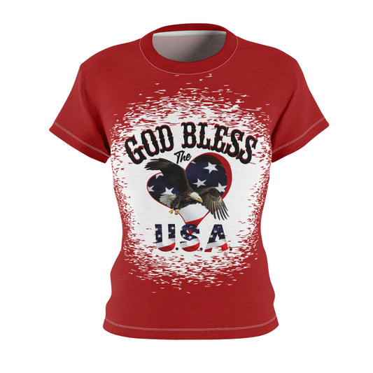 God Bless the USA – ND Ranch Wife Signature Collection Tee