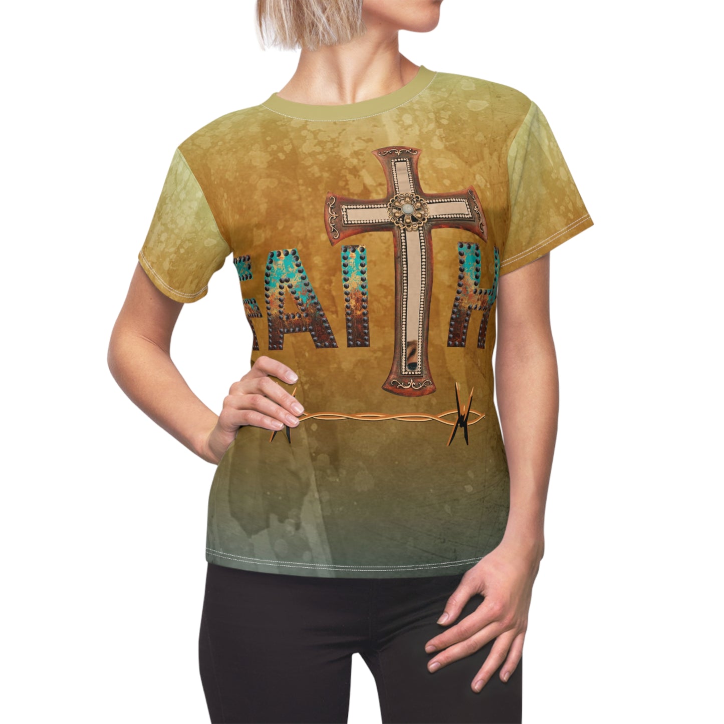 FAITH – ND Ranch Wife Signature Collection Tee