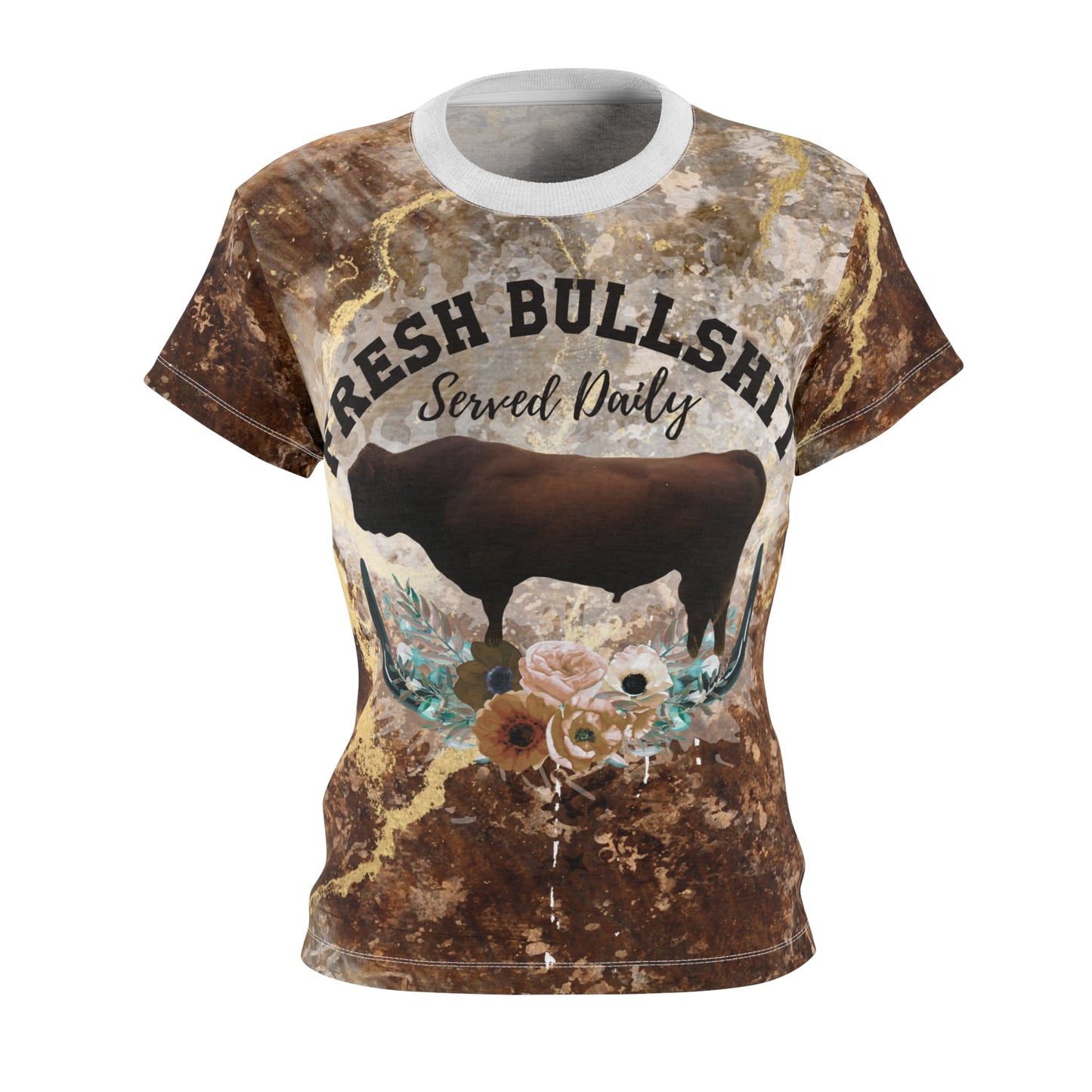 Fresh Bullshit Served Daily – ND Ranch Wife Signature Collection Tee