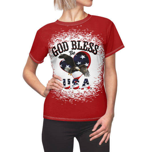 God Bless the USA – ND Ranch Wife Signature Collection Tee