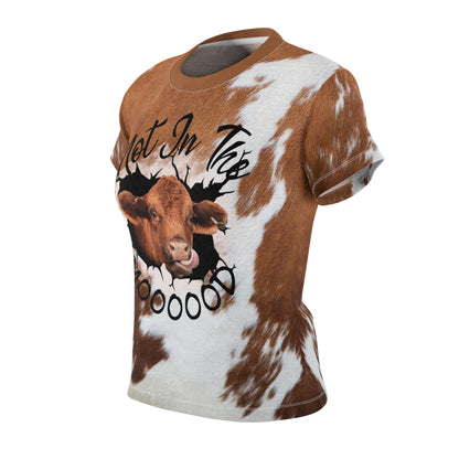 Not in the Mooood – ND Ranch Wife Signature Collection Tee