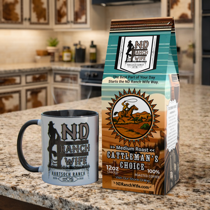 Cattleman’s Choice – Smooth Medium Roast Coffee (Balanced & Everyday Drinker) | ND Ranch Wife Coffee