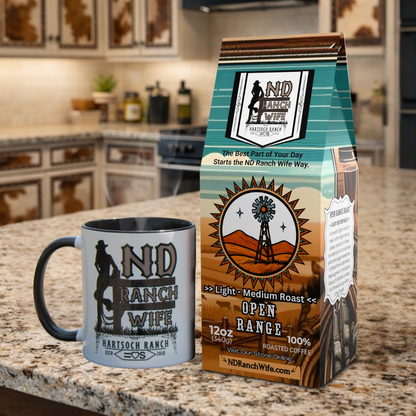 Open Range – Smooth Light-Medium Roast Coffee (Balanced, Bright & Easy-Drinking) | ND Ranch Wife Coffee