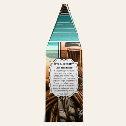 Open Range – Smooth Light-Medium Roast Coffee (Balanced, Bright & Easy-Drinking) | ND Ranch Wife Coffee