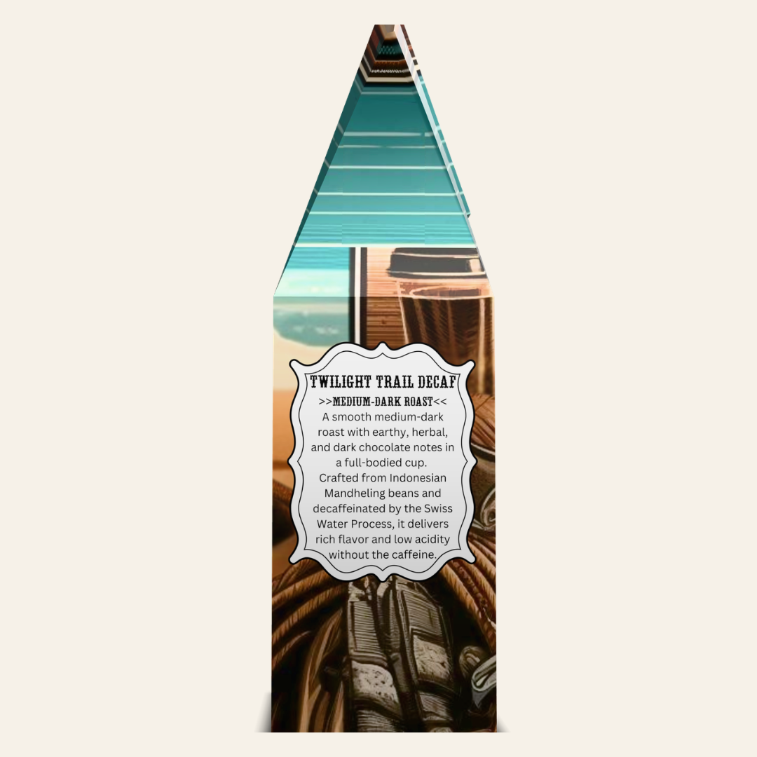 Twilight Trail Decaf – Smooth Decaf Coffee (Rich, Balanced & Low-Acid) | ND Ranch Wife Coffee